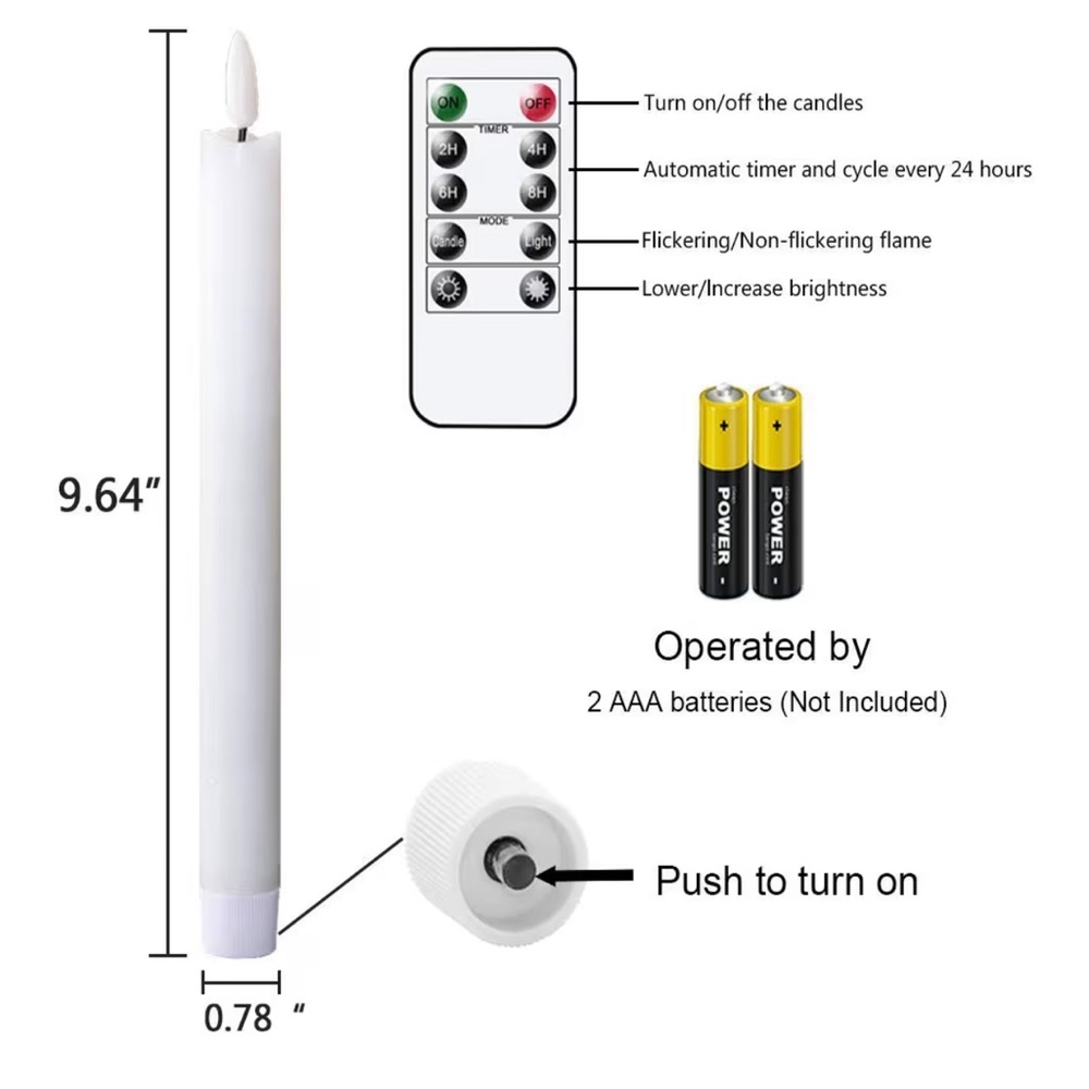 White LED Remote Control Light
